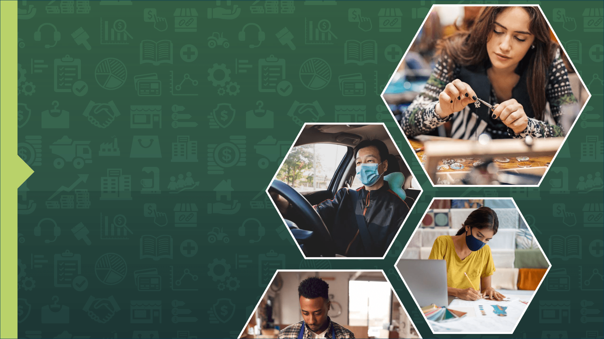 Business owners working through pandemic