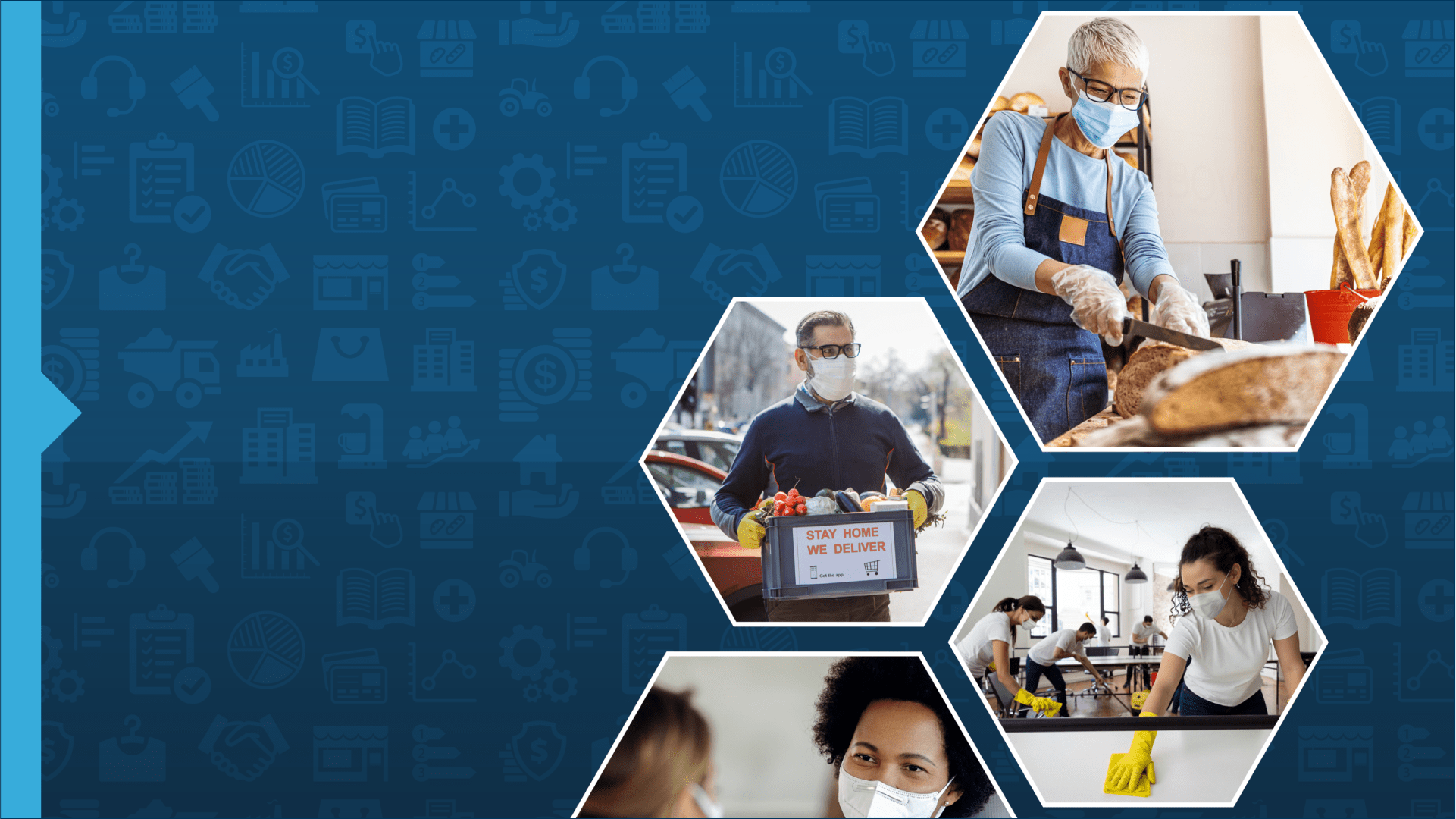 Employees working during covid restrictions