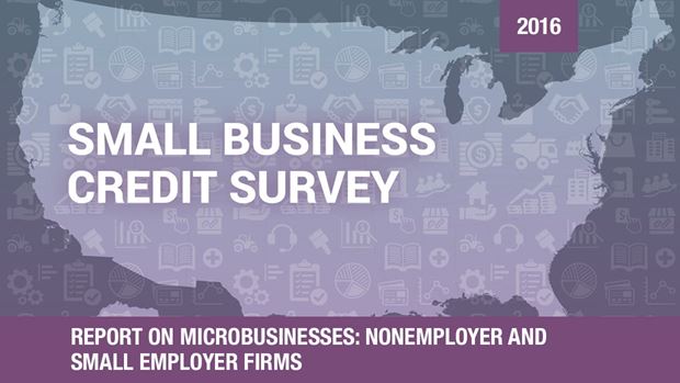 Cover of the Report on Microbusinesses based on the 2016 Small Business Credit Survey