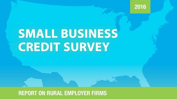 Cover of the Report on Rural Employer Firms based on the 2016 Small Business Credit Survey