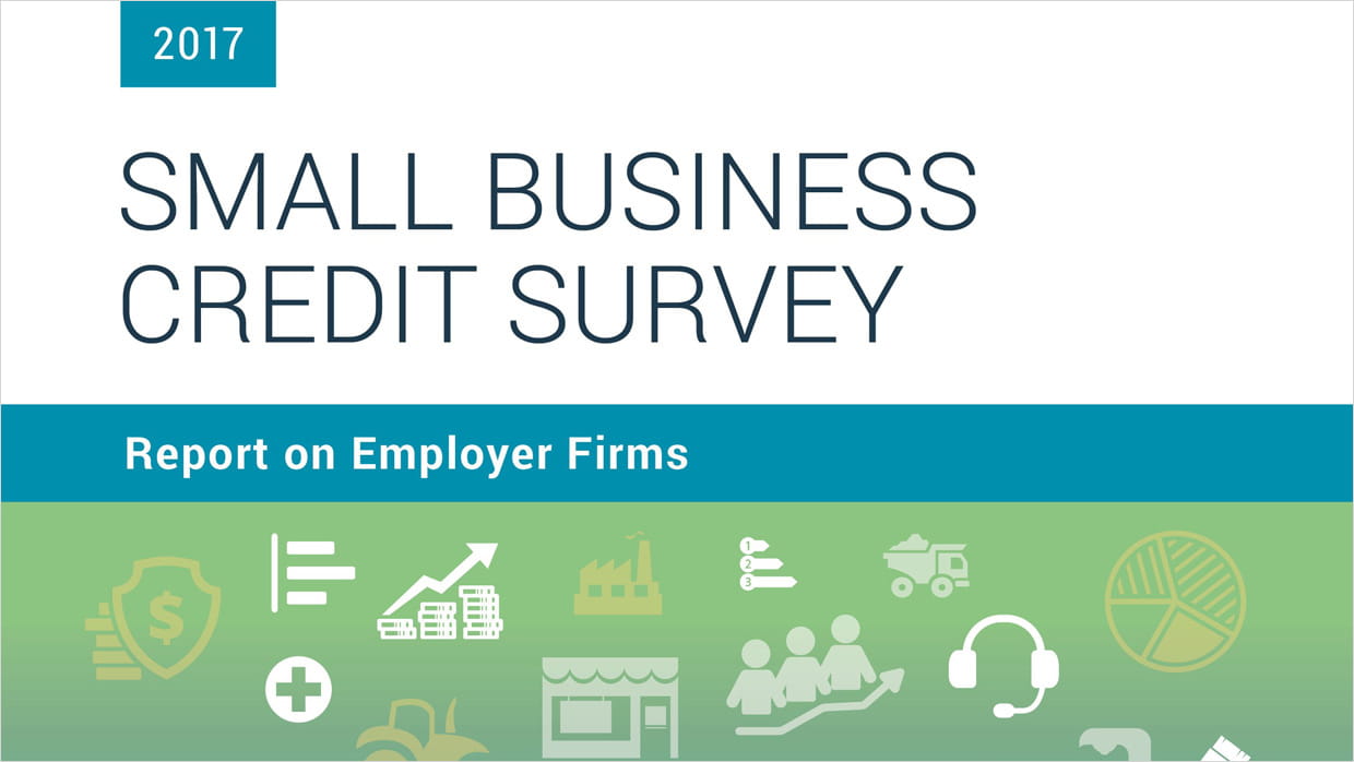 2017 small business credit survey report on employer firms survey report